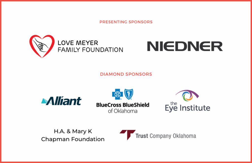 An image of logos of sponsors of the evnt.