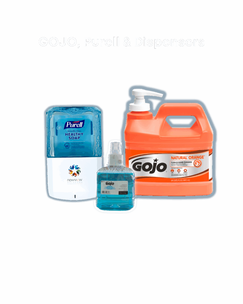 GOJO, Purell and Soap Dispensers Distributed by NewView Oklahoma