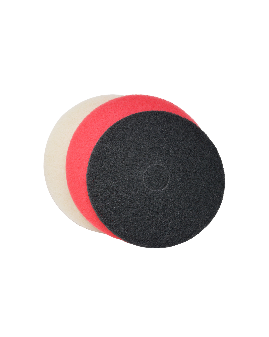 Buffer pads in a varity of colors