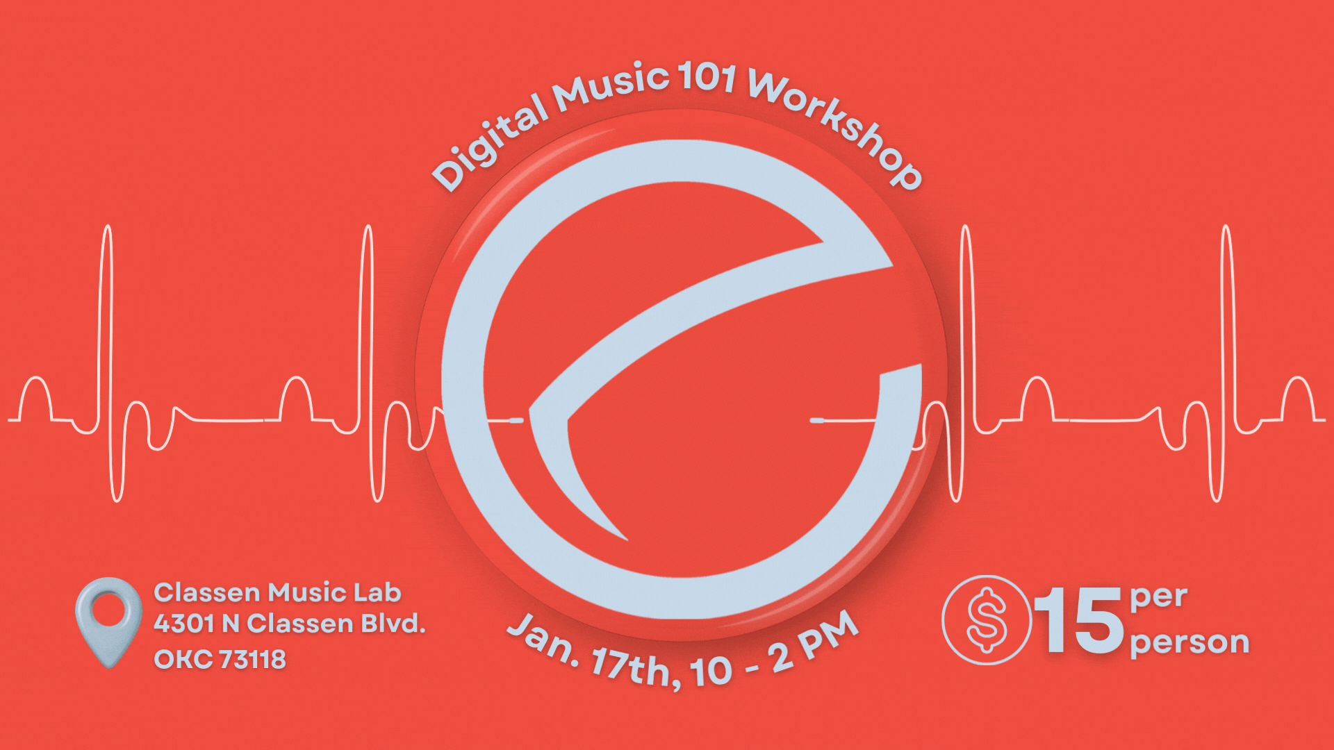 Digital Music Workshop Jan. 17, 10-2pm