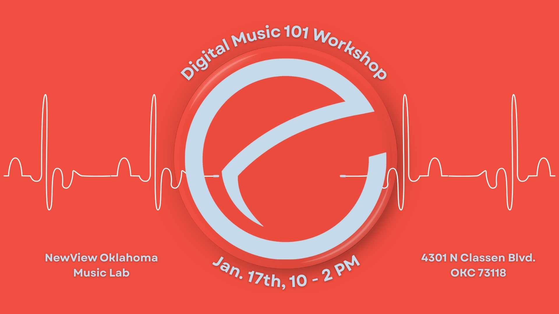 Digital Music 101 Workshop January 17, 10am-2pm