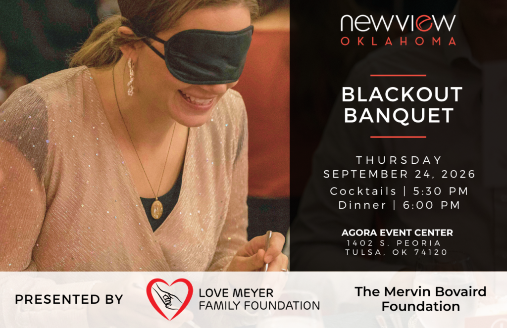 Blackout Banquet, Thursday, Sept. 22, 2026, 6PM at the Agora Event Center in Tulsa.